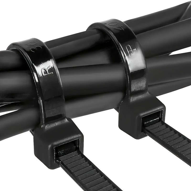 100 Piece Heavy Duty Premium Nylon Cable Tie Set