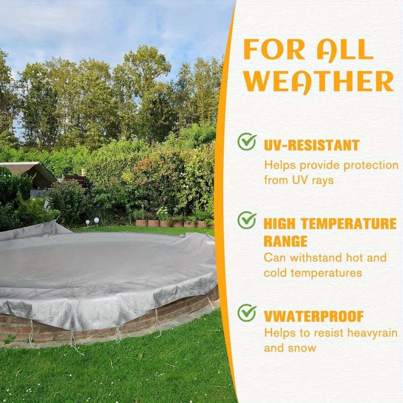 Silver Heavy Duty Waterproof Tarpaulin