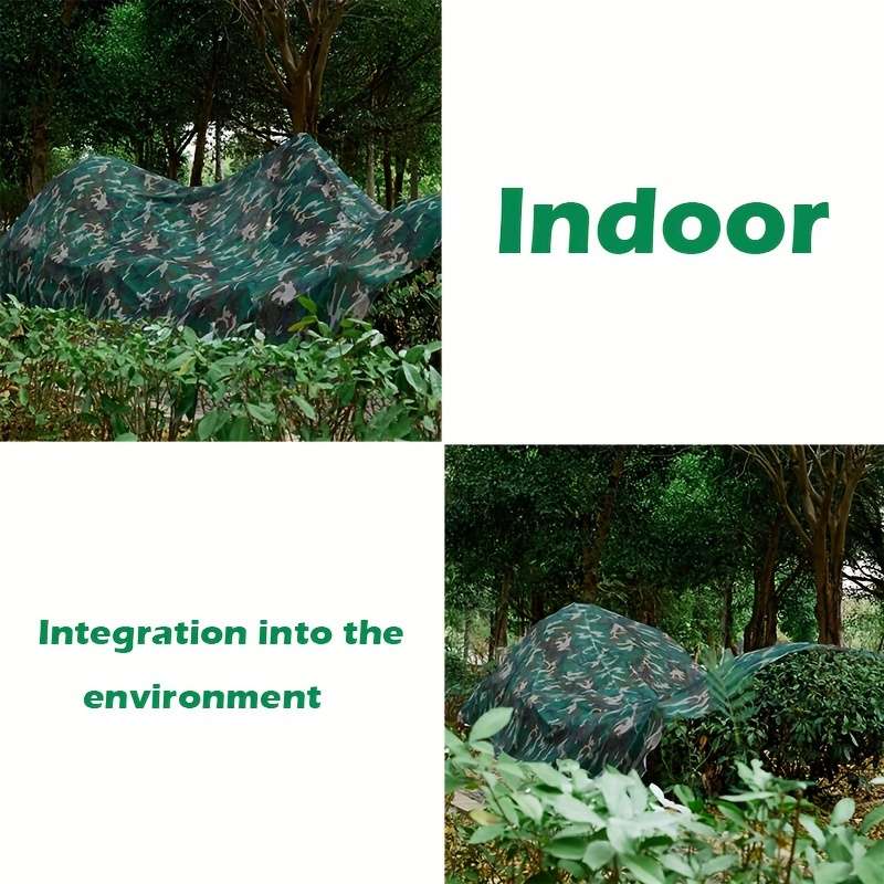 300D Camouflage Net - 4 Color American Pattern