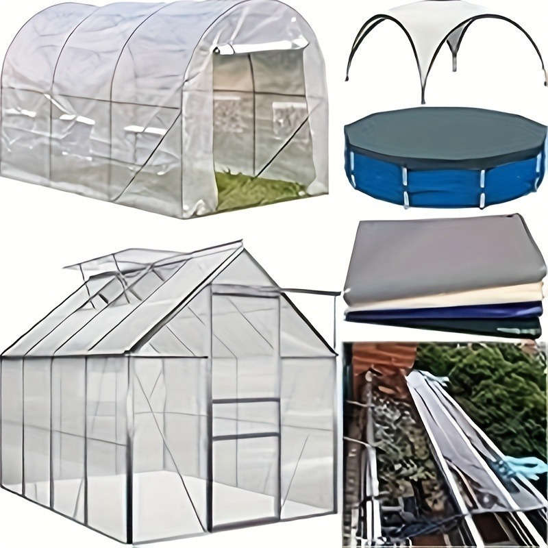 1 Piece Of Heavy Duty Clear Polyethylene Repair Tape