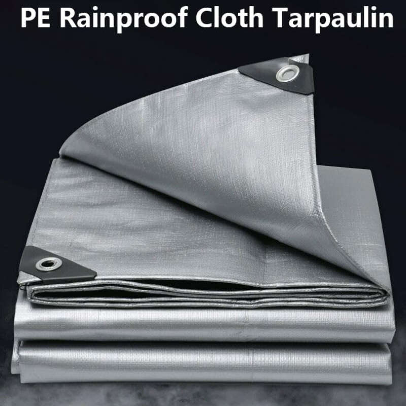 Silver Heavy Duty Waterproof Tarpaulin