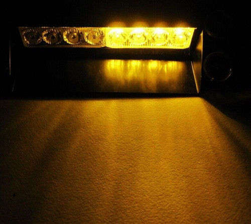 Flashing Emergency Warning Lights 8 Led