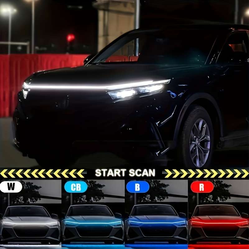 Automotive LED Hood Lights