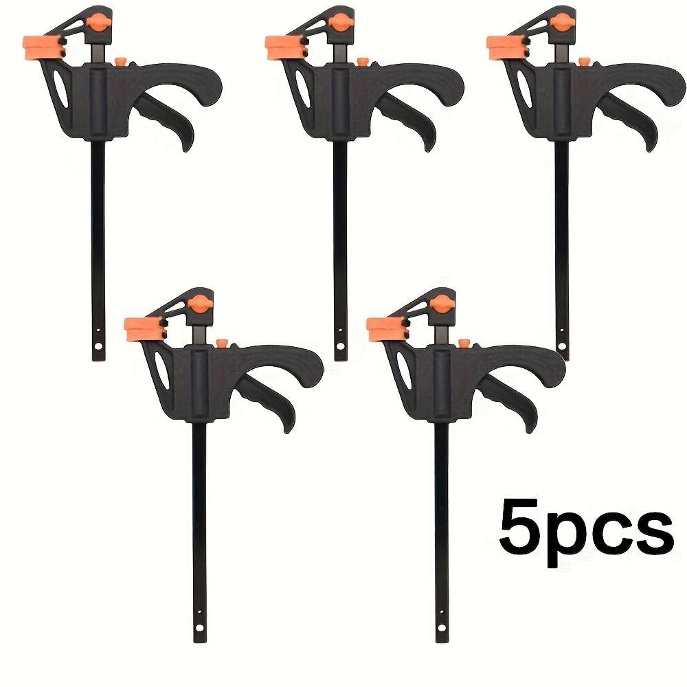 Set of 5 Quick Release F-Clamps