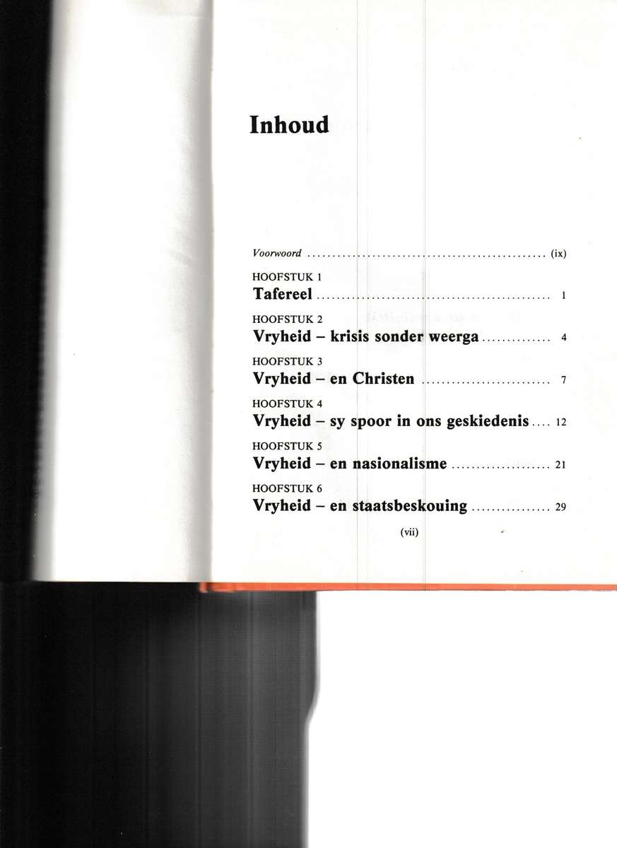 WITMAN WAAR IS JOU VRYHEID?