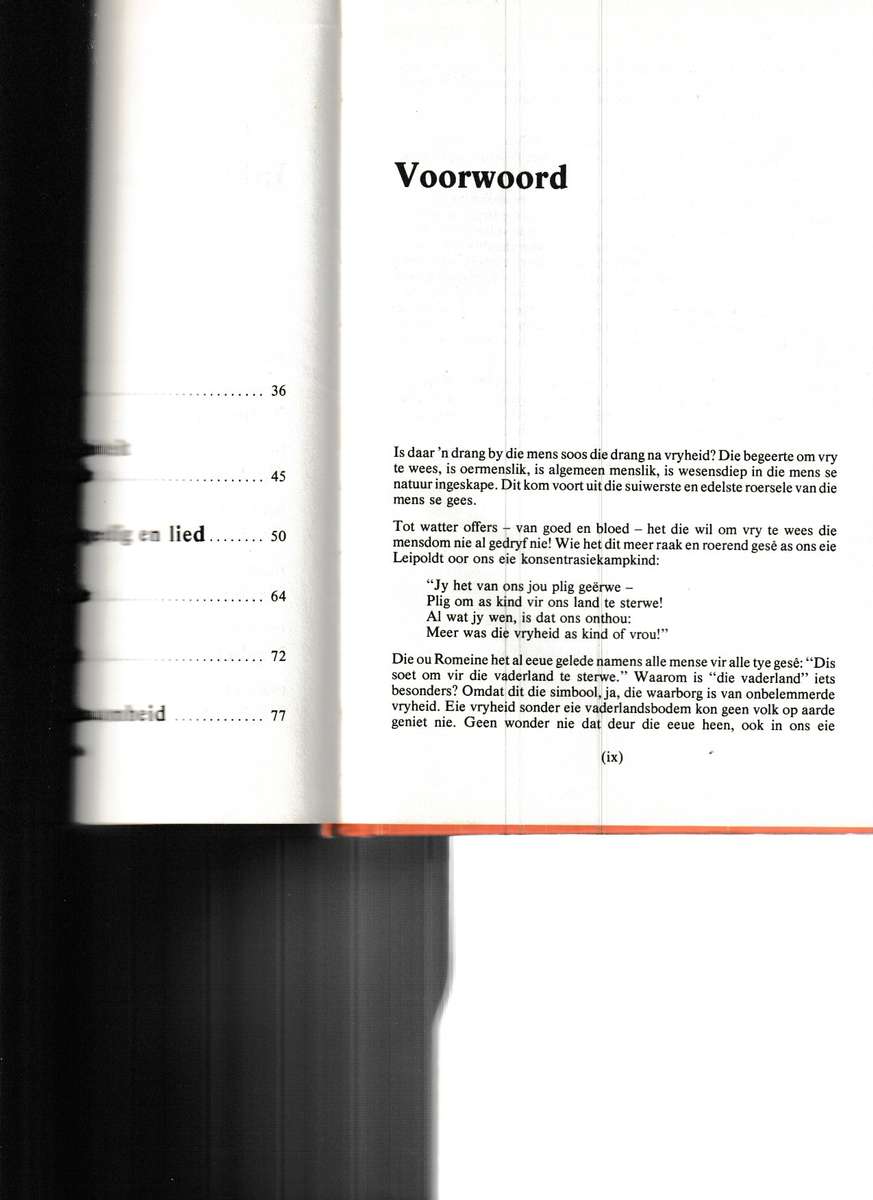 WITMAN WAAR IS JOU VRYHEID?