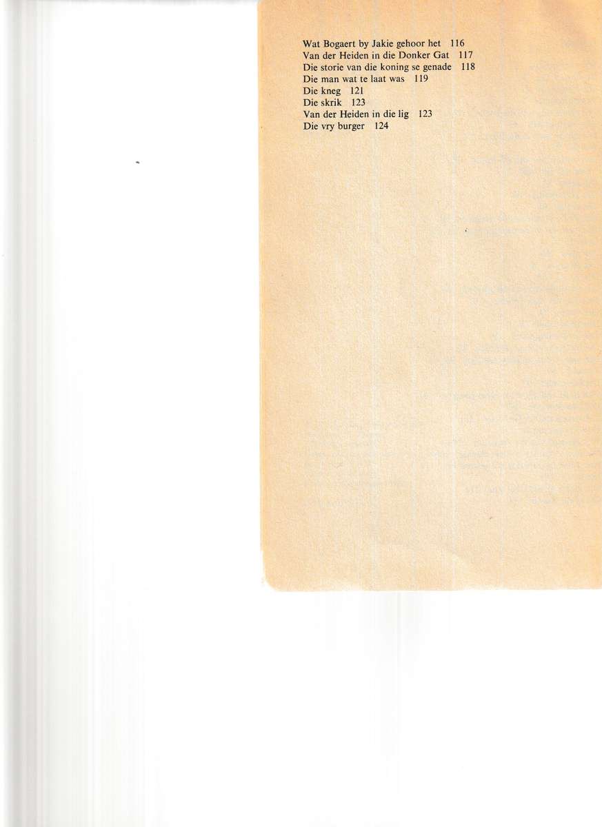 VRYBURGER TAS deur DAN SLEIGH