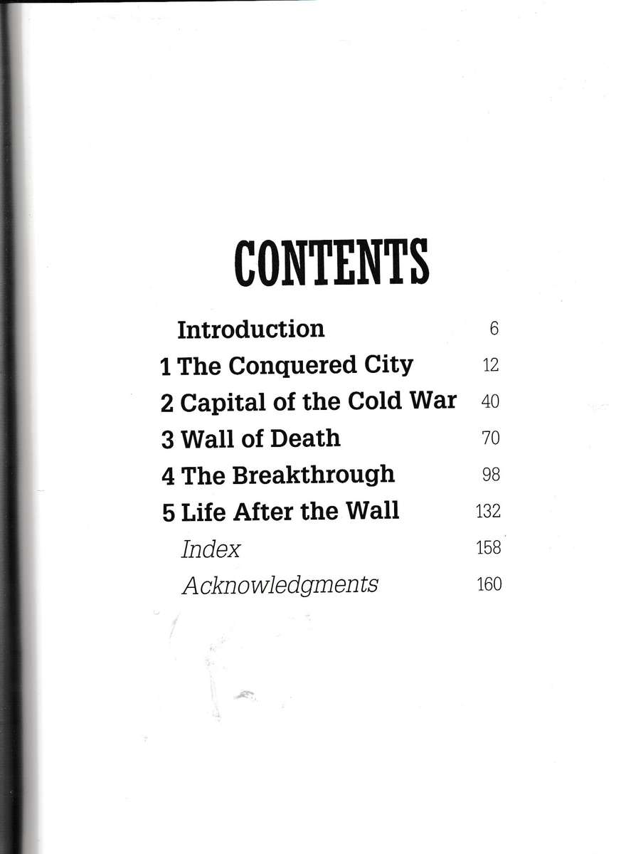 THE RISE AND FALL OF THE BERLIN WALL
