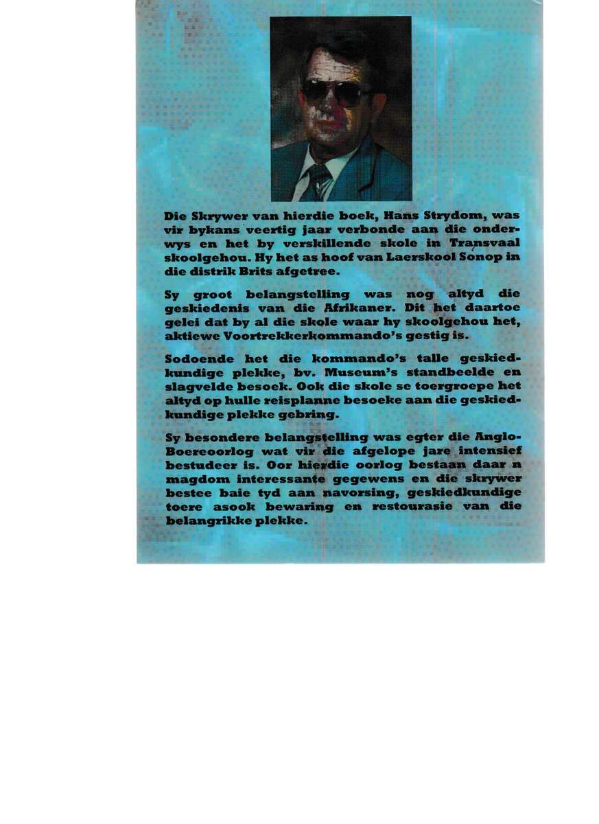 BOERESPIOEN, FRITZ JOUBERT DUQUESNE: GEEN VERGIFNIS VIR KITCHENER