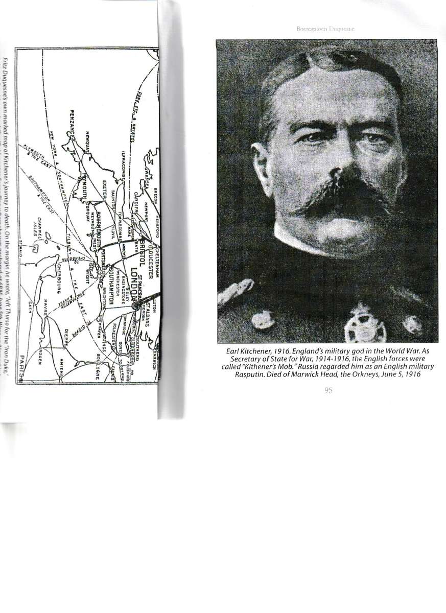 BOERESPIOEN, FRITZ JOUBERT DUQUESNE: GEEN VERGIFNIS VIR KITCHENER