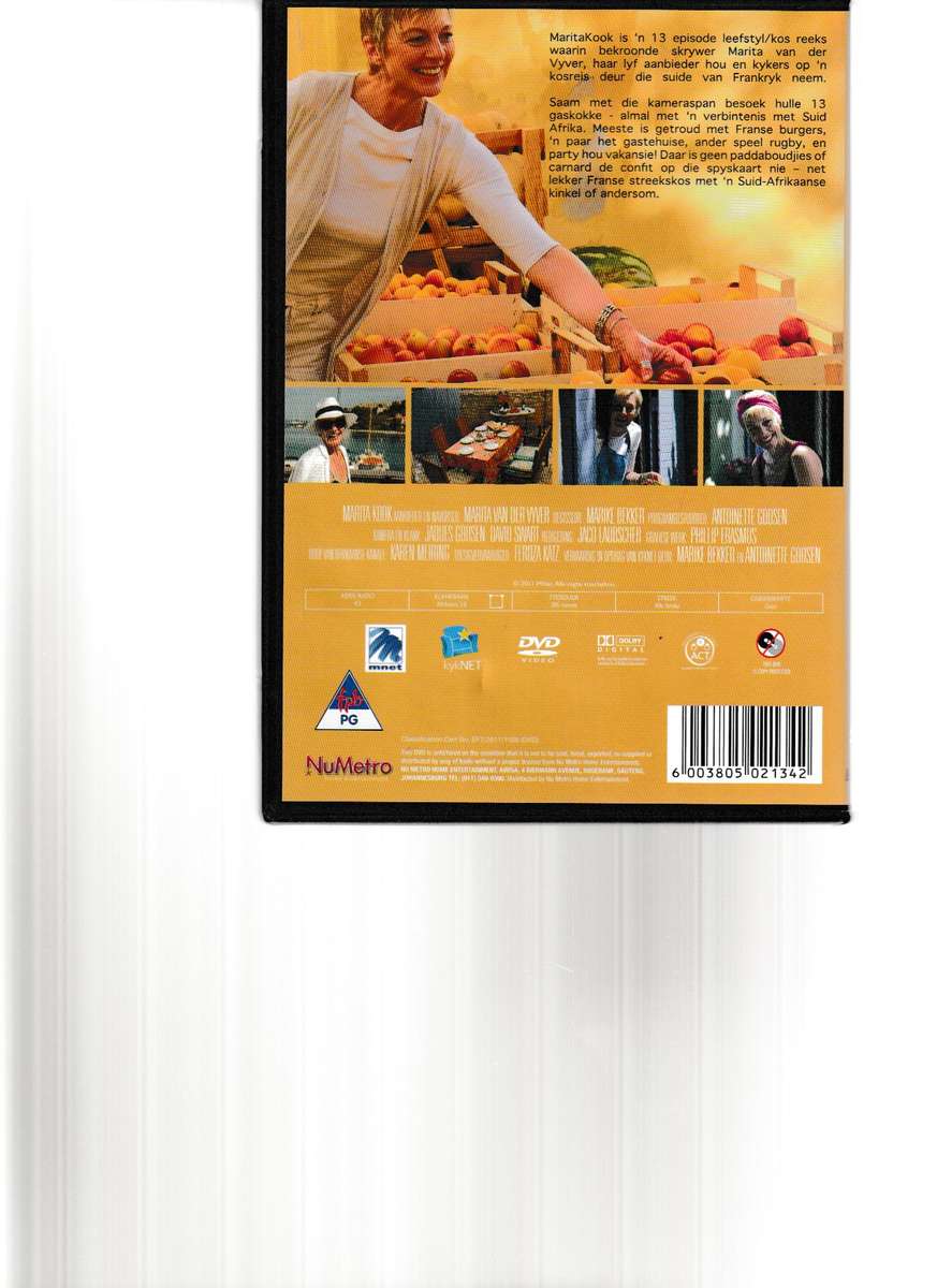 MARITA KOOK, MARITA VAN DER VYVER