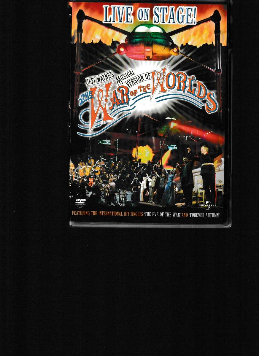 JEFF WAYNE'S WAR OF THE WORLDS LIVE ON STAGE 2 DVD SET