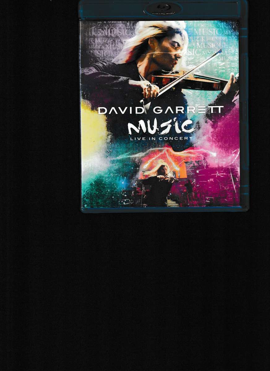 DAVID GARRETT MUSIC LIVE IN CONCERT BLU RAY