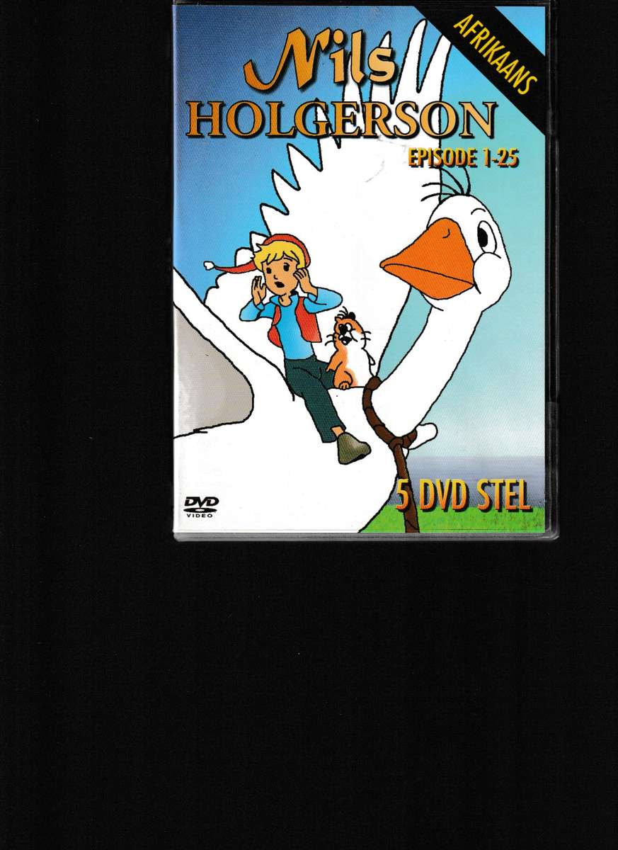 NILS HOLGERSSON, DIE VOLLEDIGE REEKS 10 DVD STEL EPISODES 1-52