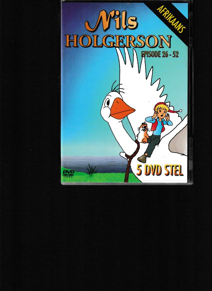 NILS HOLGERSSON, DIE VOLLEDIGE REEKS 10 DVD STEL EPISODES 1-52