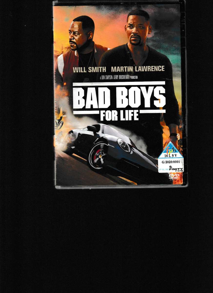 BAD BOYS FOR LIFE DVD