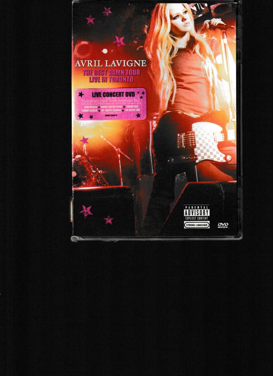 AVRIL LAVIGNE , THE BEST DAMN TOUR LIVE IN TORONTO DVD