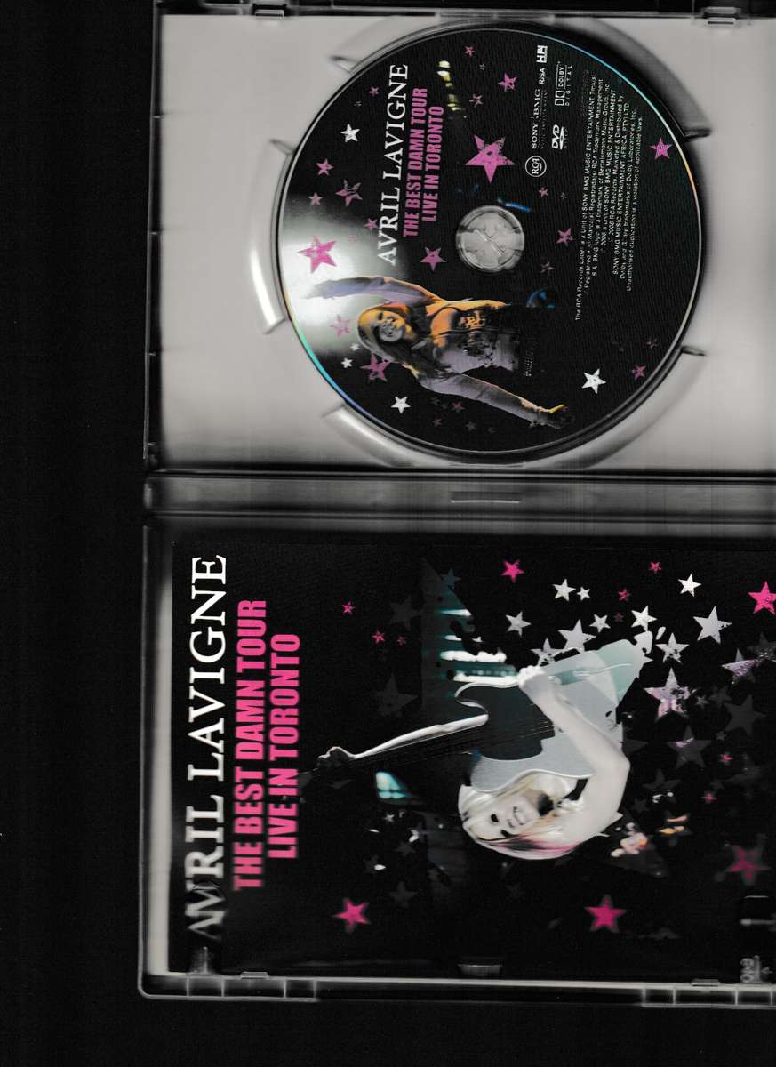 AVRIL LAVIGNE , THE BEST DAMN TOUR LIVE IN TORONTO DVD