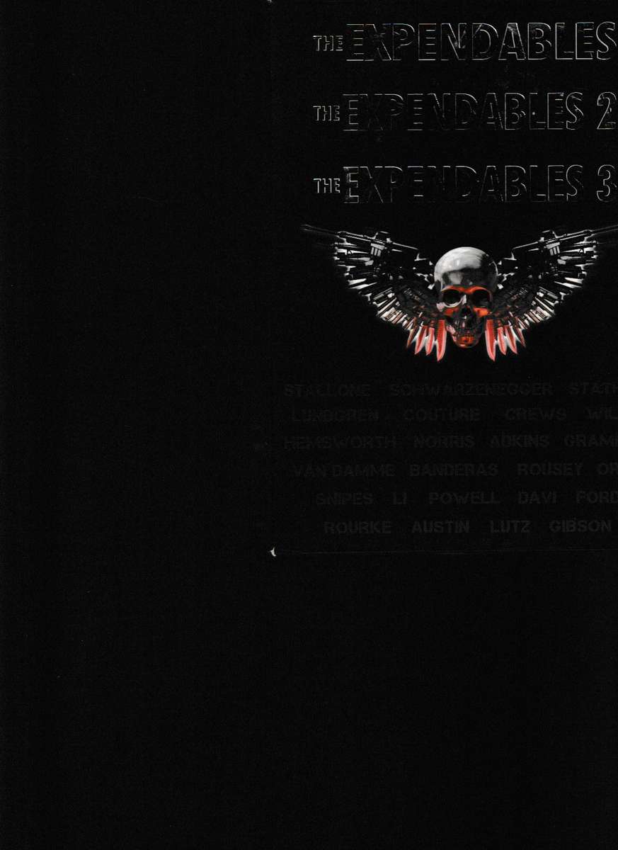 THE EXPENDABLES 1, 2 AND 3 DVD BOX SET