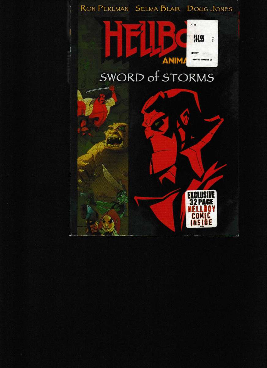 HELLBOY ANIMATION SWORD OF STORMS DVD
