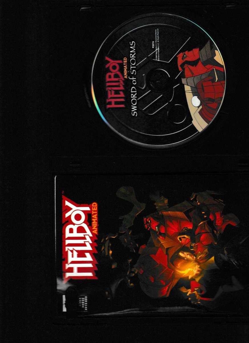 HELLBOY ANIMATION SWORD OF STORMS DVD