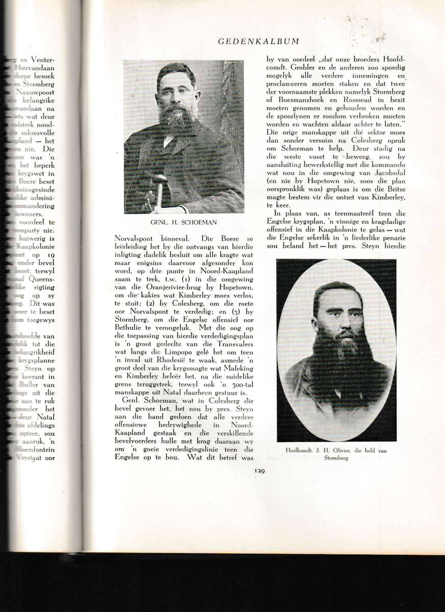 GEDENKALBUM VAN DIE TWEEDE VRYHEIDSOORLOG