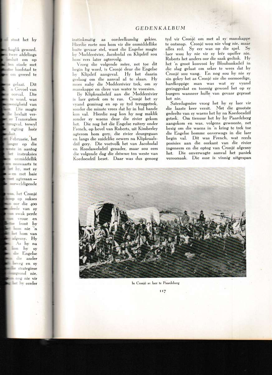 GEDENKALBUM VAN DIE TWEEDE VRYHEIDSOORLOG