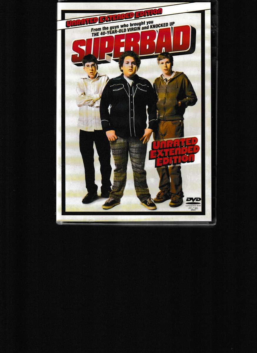 SUPERBAD DVD, UNRATED EXTENDED EDITION