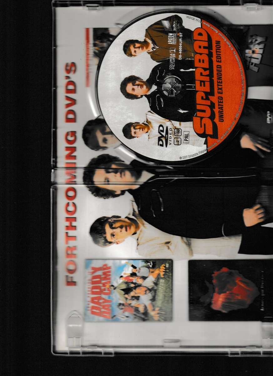 SUPERBAD DVD, UNRATED EXTENDED EDITION