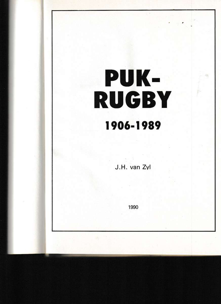 PUK-RUGBY 1906-1989