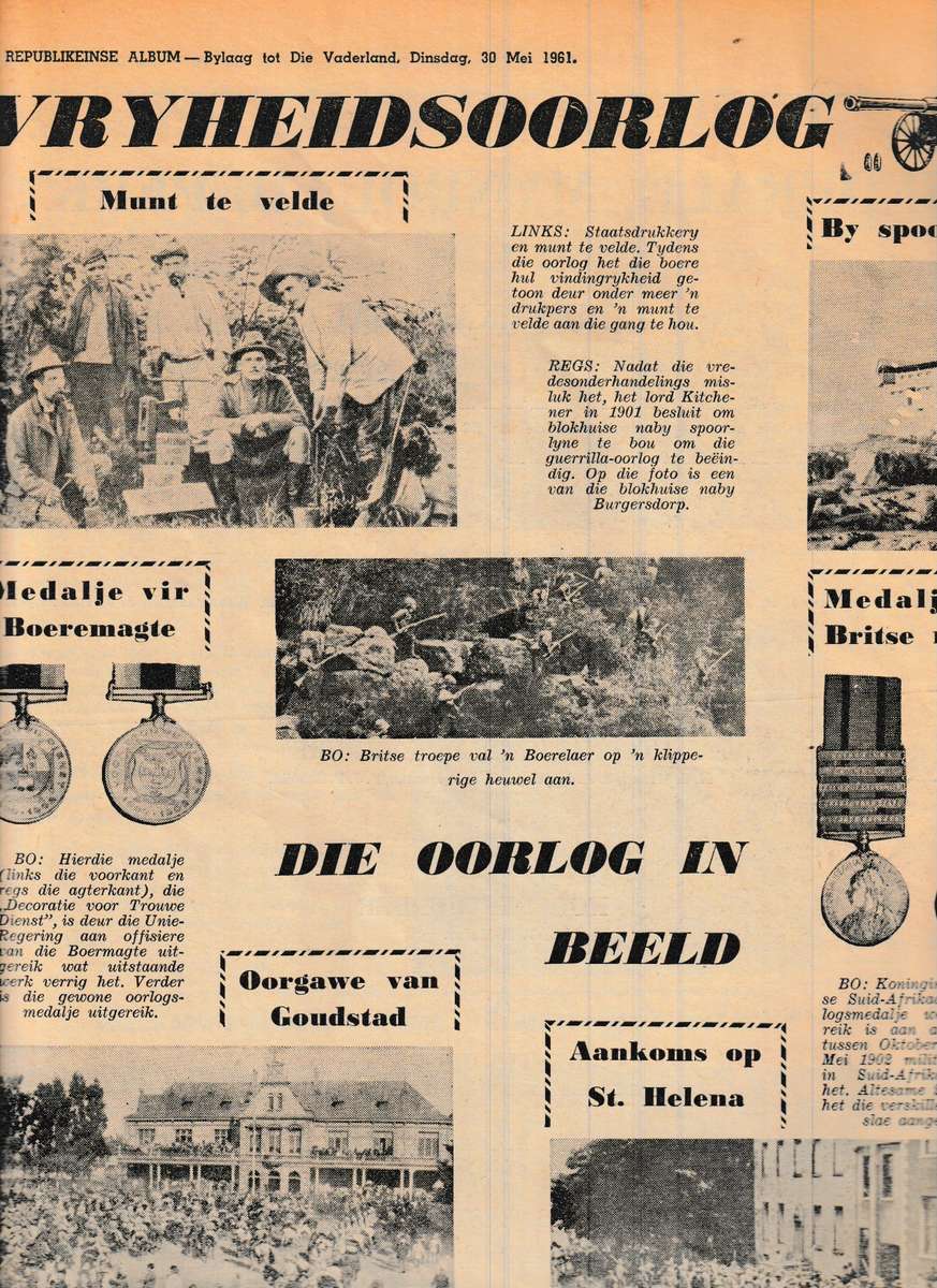 ONS REPUBLIKEINSE ALBUM 31 MEI 1961