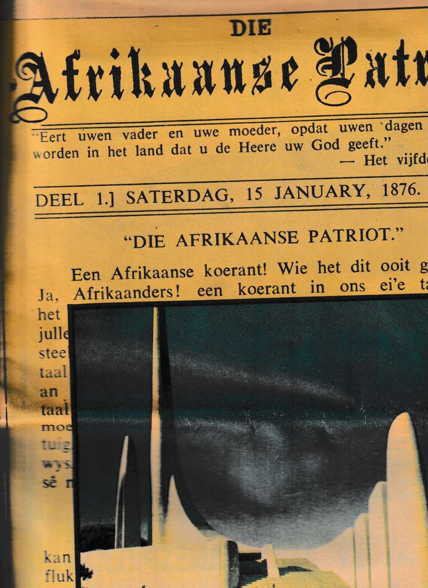 DIE AFRIKAANSE PATRIOT AUGUSTUS 1975 (KOERANT)