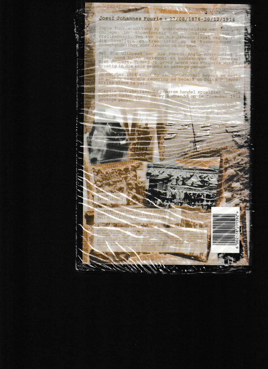 TWEEDE BOERE OORLOG 7 GESEELDE VHS BANDE