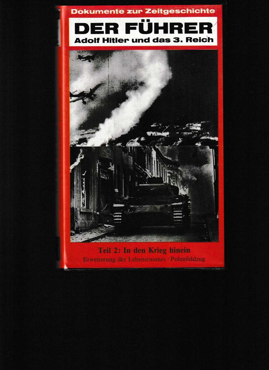 DER FUHRER ADOLF HITLER UND DAS 3. REICH 6 VHS TAPES