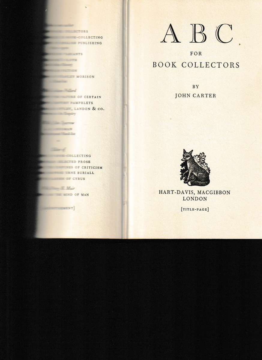 ABC FOR BOOK COLLECTORS