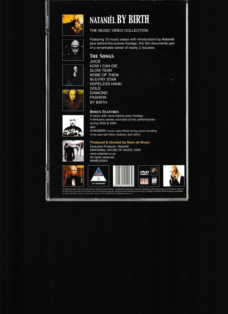 NATANIEL, BY BIRTH DVD
