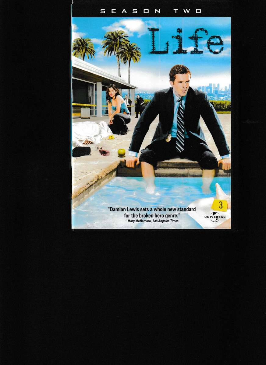 LIFE, SEASON 2 DVD 5 DISC BOX SET