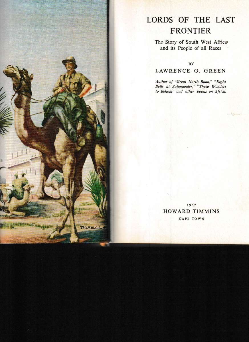 LORDS OF THE LAST FRONTIER by LAWRENCE GREEN