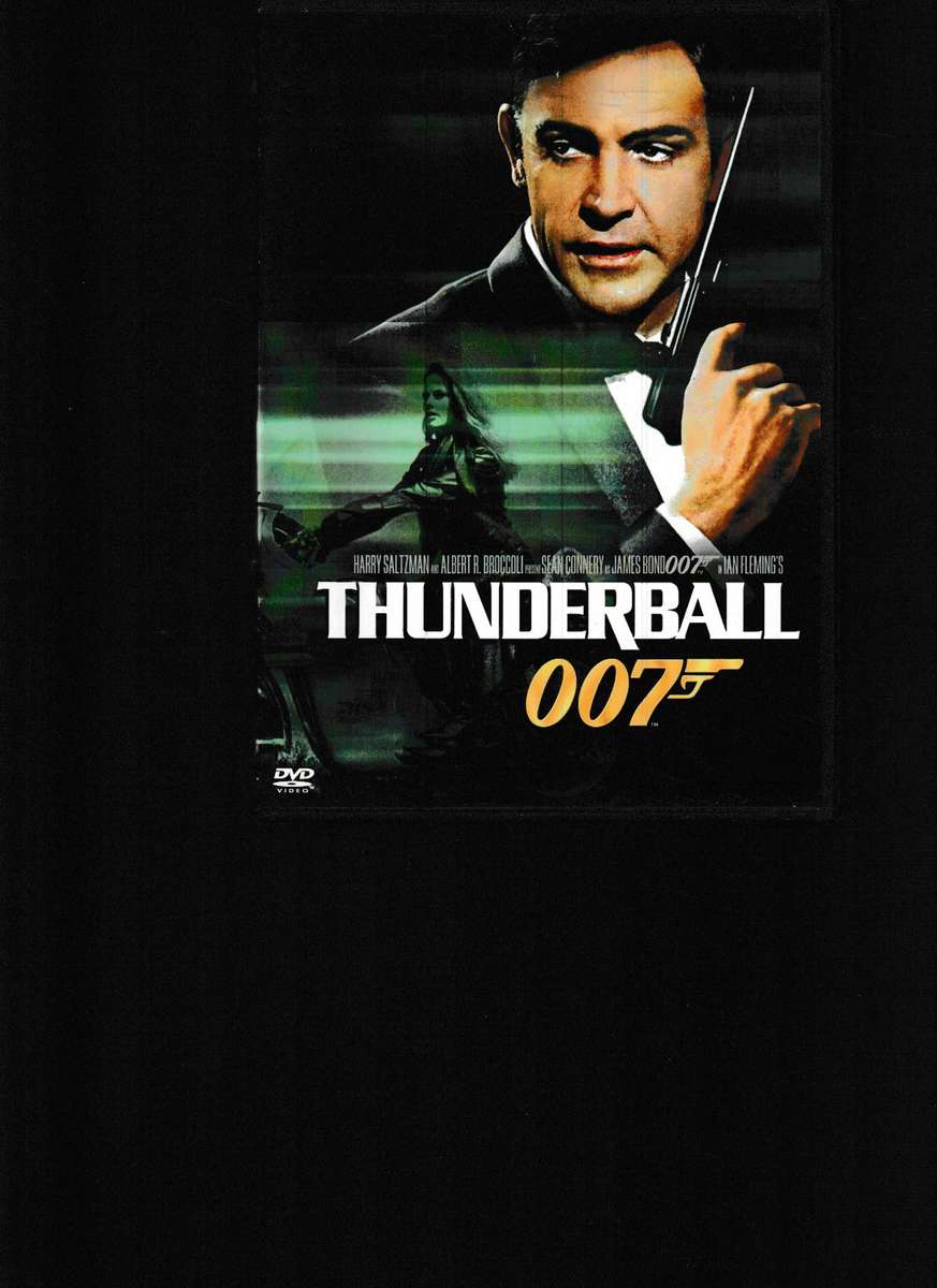 THUNDERBALL 007 DVD