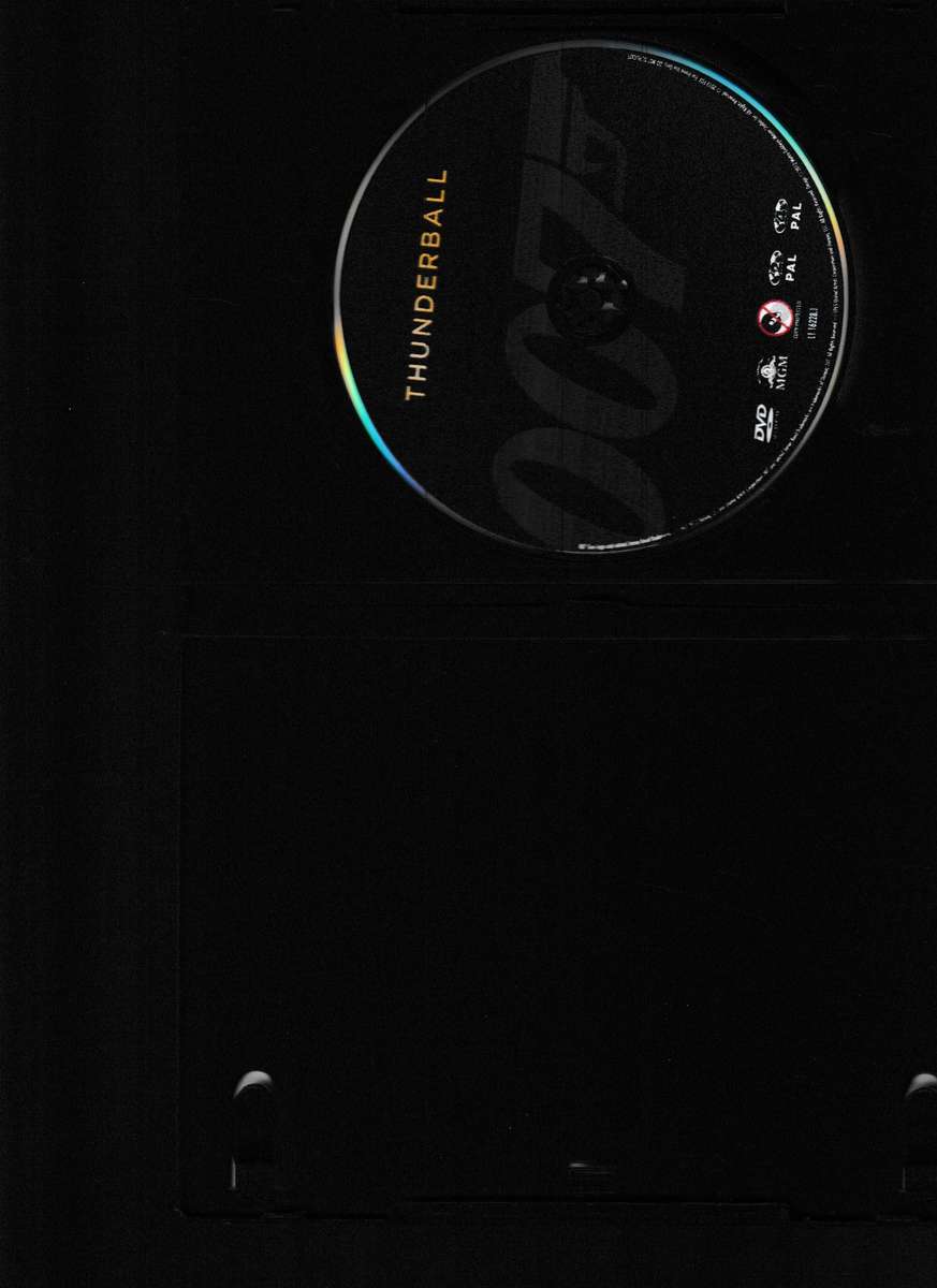 THUNDERBALL 007 DVD