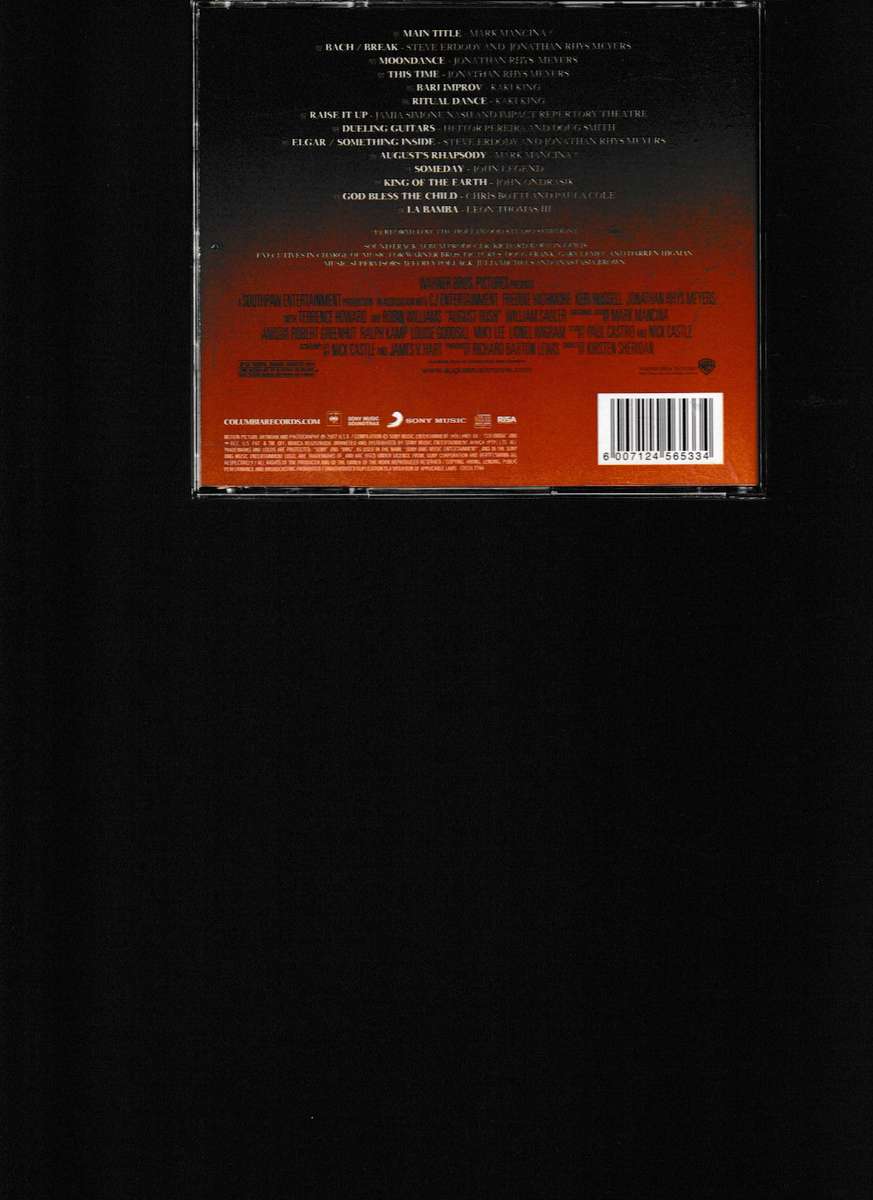 AUGUST RUSH MOTION PICTURE SOUNDTRACK CD
