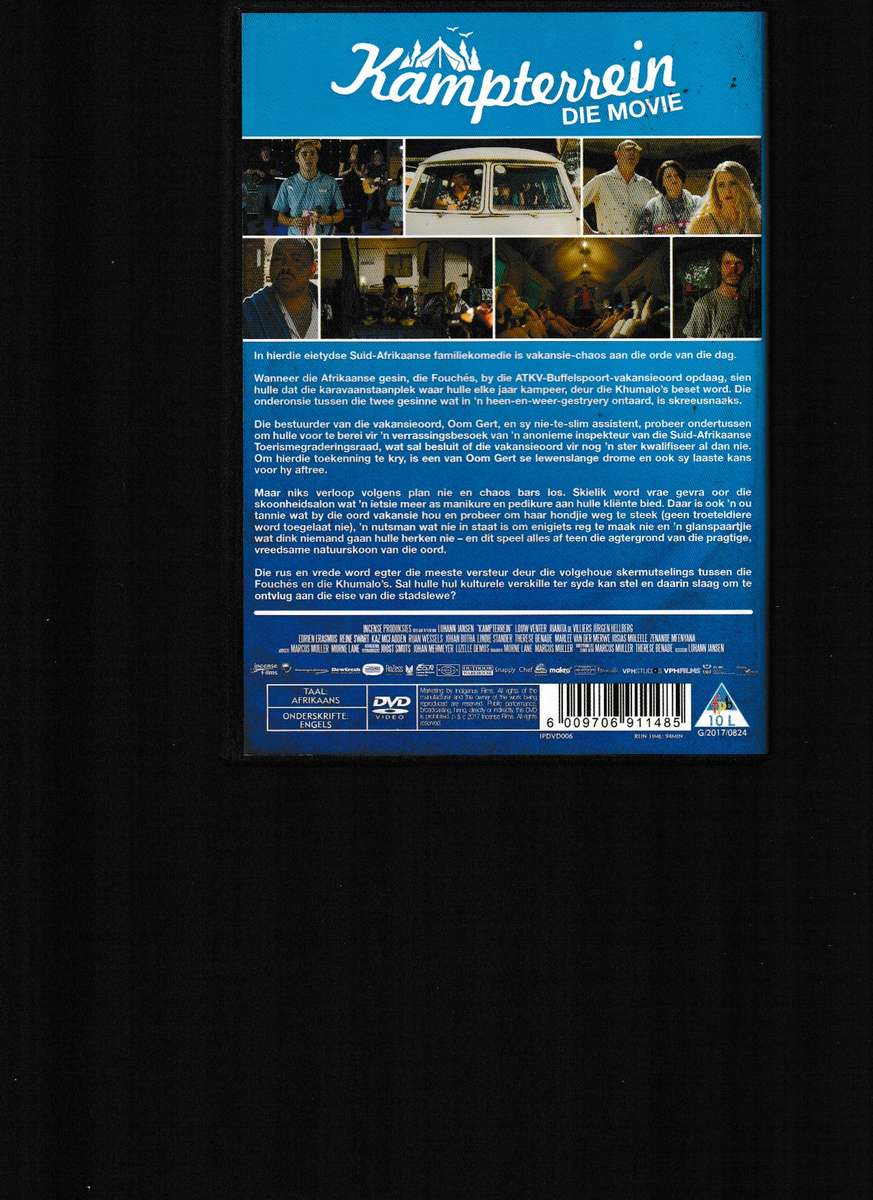 KAMPTERREIN, DIE MOVIE DVD