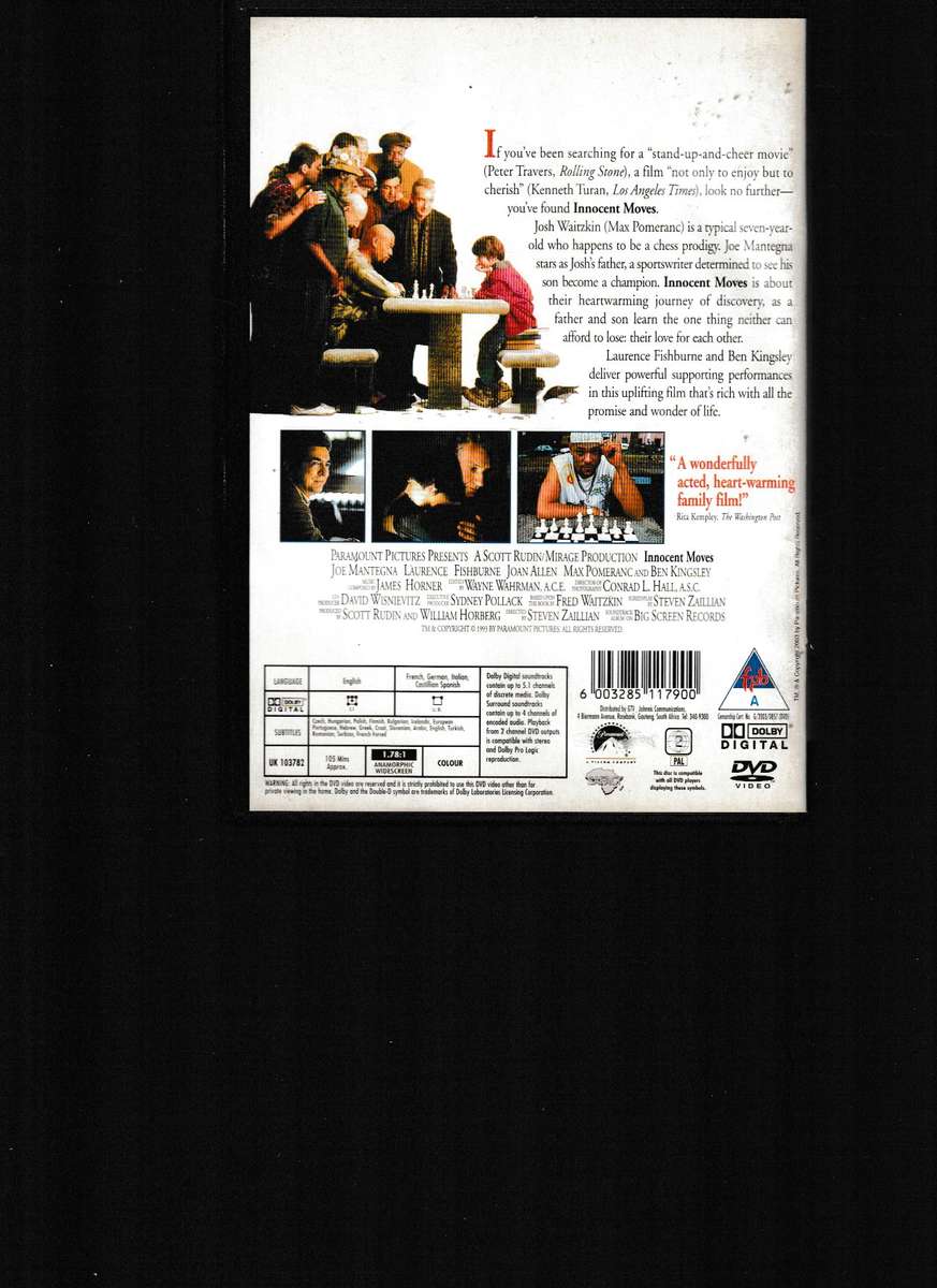 INNOCENT MOVES DVD