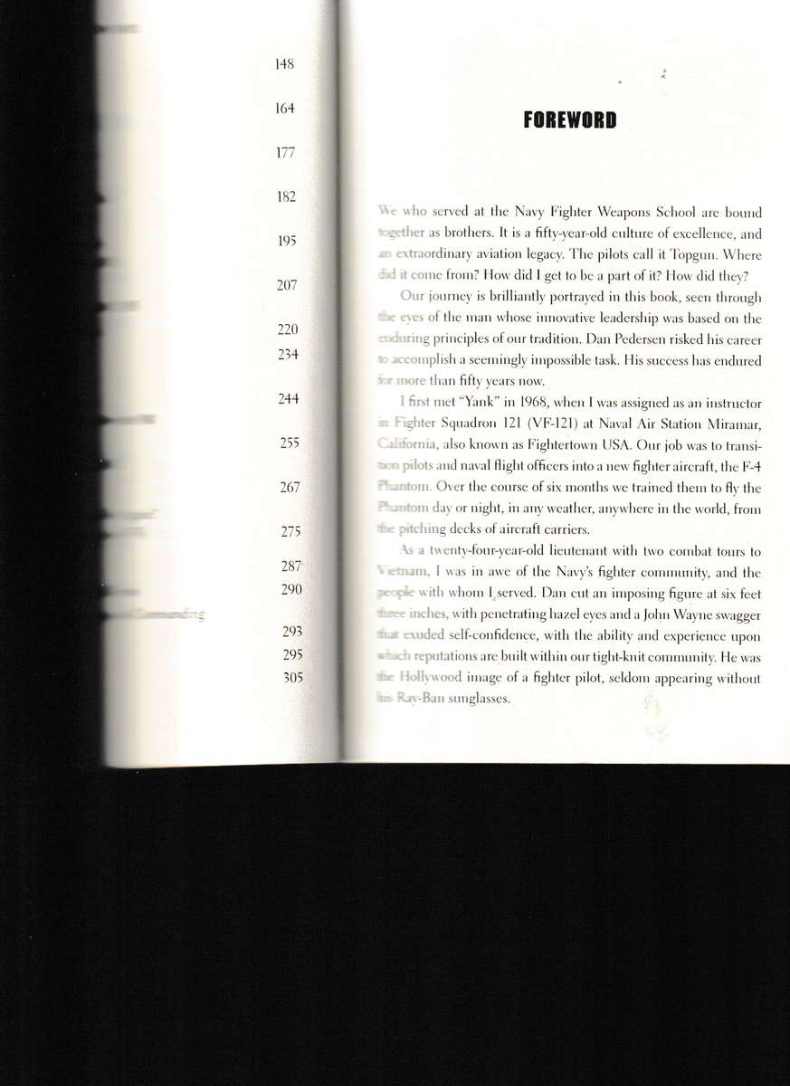 TOP GUN, AN AMERICAN STORY by DAN PEDERSEN, FOUNDER OF THE TOP GUN PROGRAM