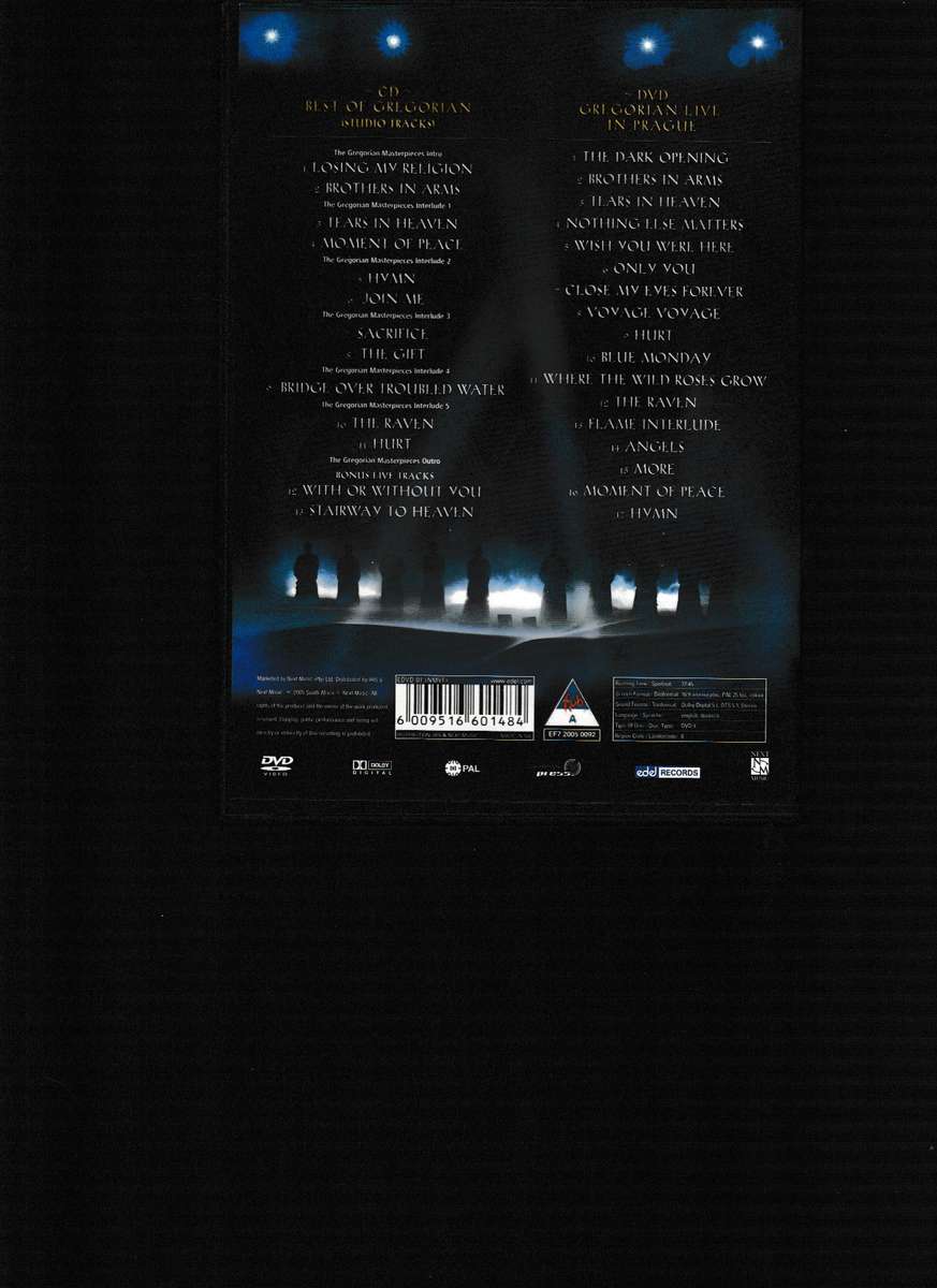 GREGORIAN, THE DVD COLLECTION BOX SET
