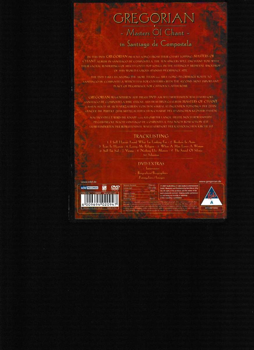 GREGORIAN, THE DVD COLLECTION BOX SET