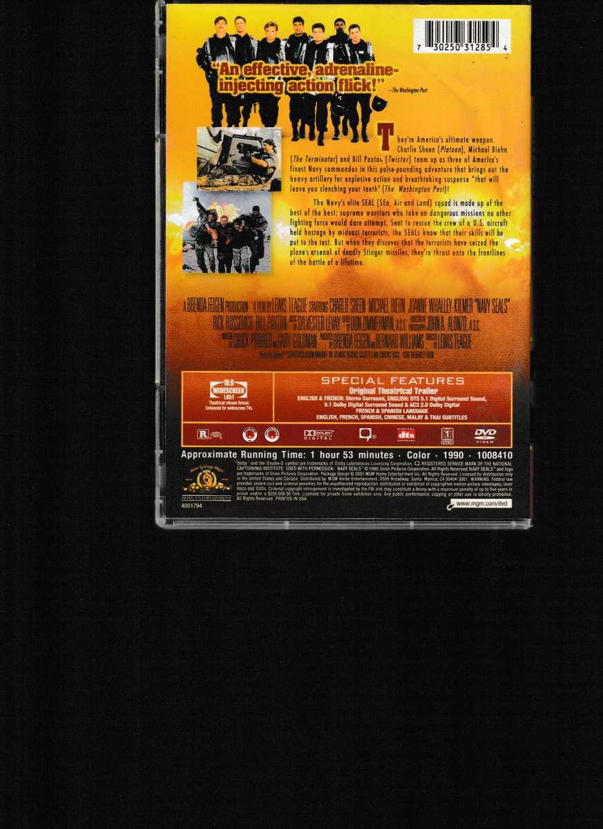 NAVY SEALS DVD