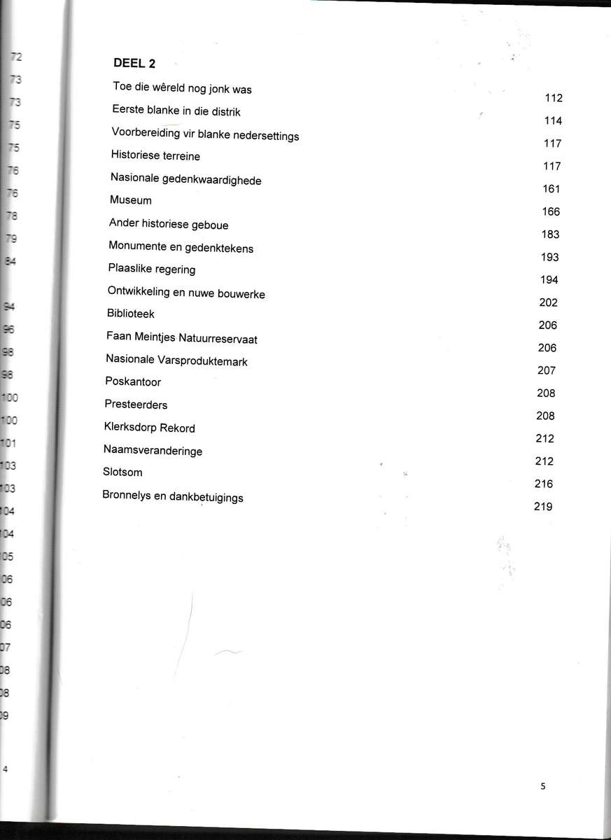 KLERKSDORP 175, 1837-2012 BEPERK TOT 125 KOPIEE WAARVAN DIE NR. 43 IS