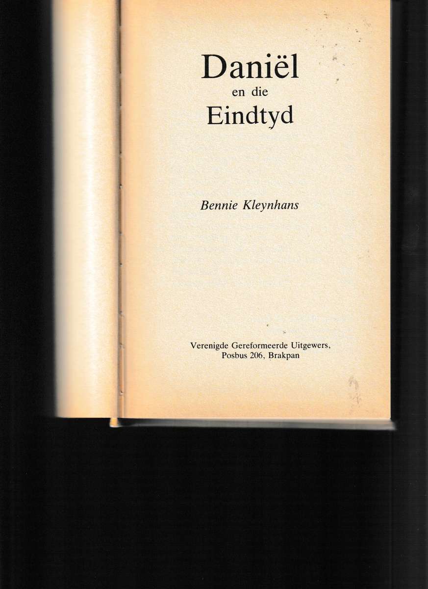DANIEL EN DIE EINDTYD