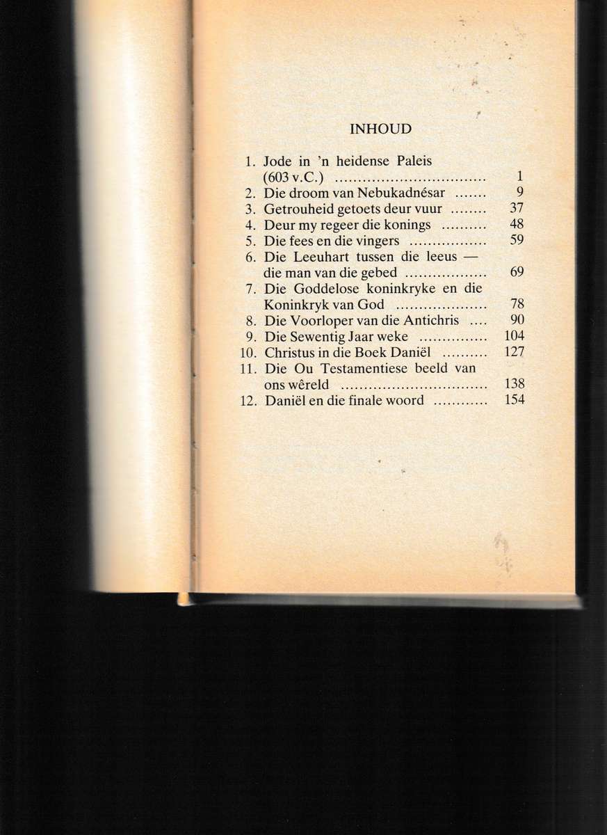 DANIEL EN DIE EINDTYD